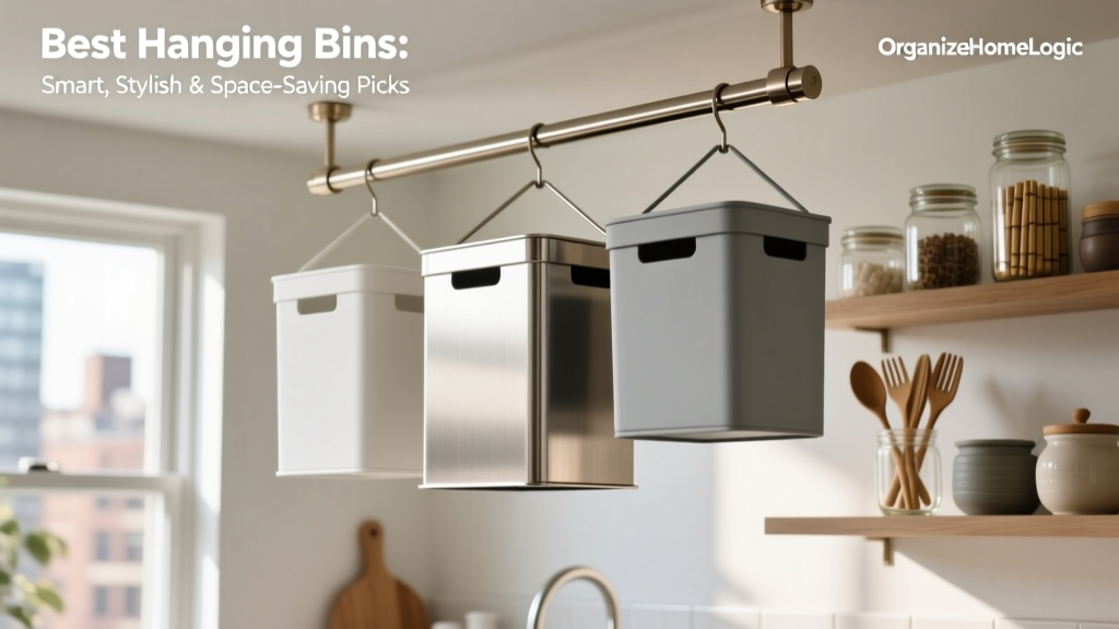 Best Hanging Bins: Smart, Stylish & Space-Saving Picks