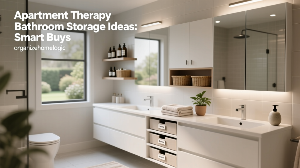 Apartment Therapy Bathroom Storage Ideas: Smart Buys