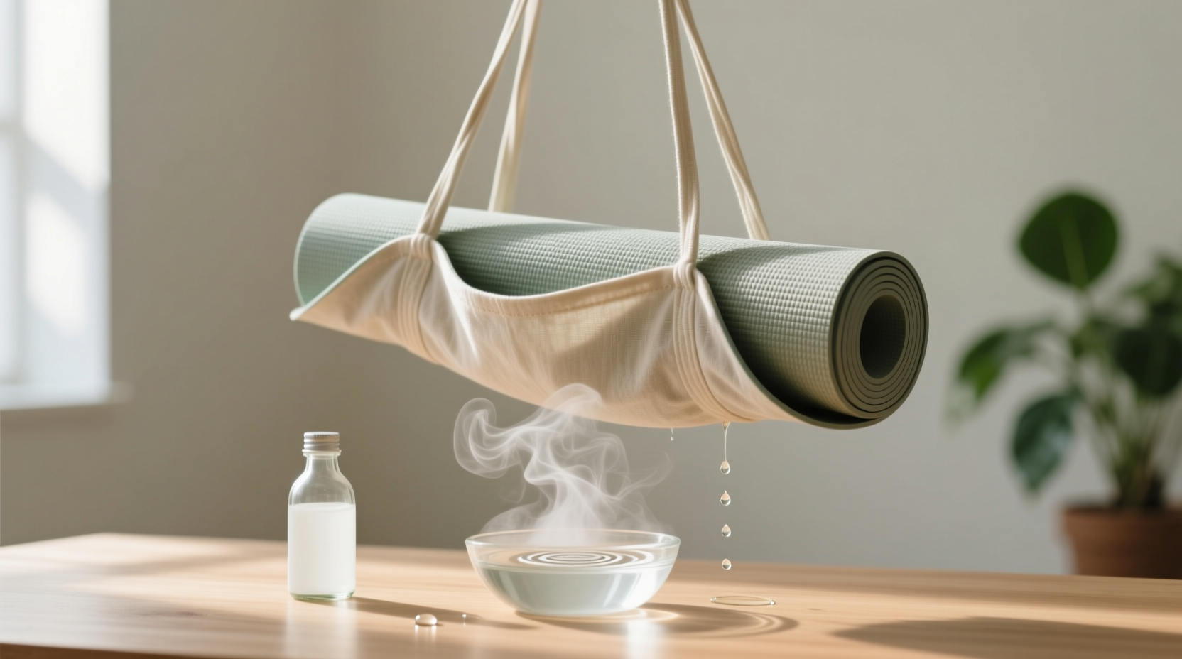 how to deodorize yoga mat carrier bags