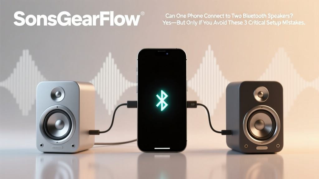 Can One Phone Connect to Two Bluetooth Speakers?