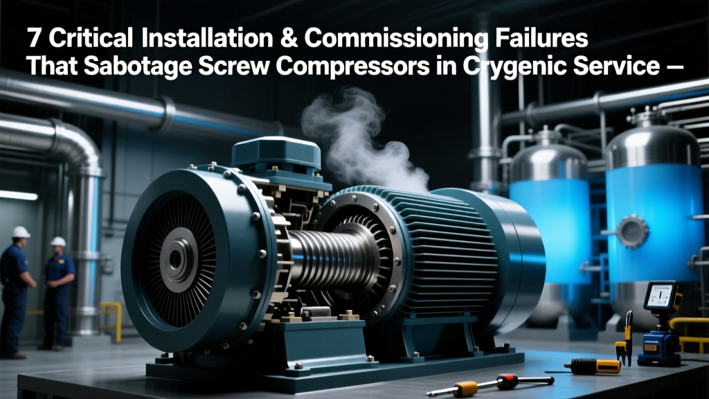 7 Screw Compressor Failures in Cryogenic Service (<−150°C)
