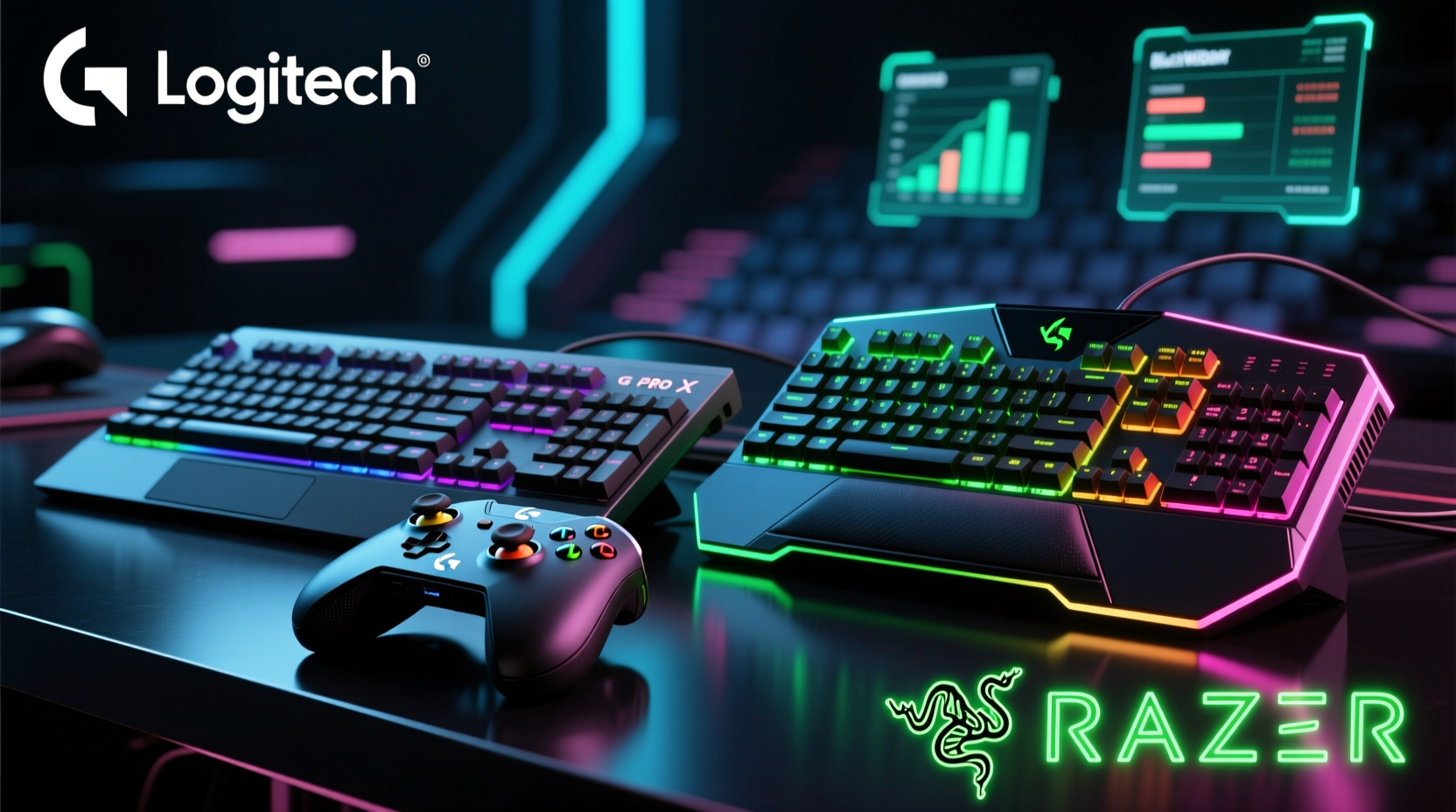 choosing between logitech and razer peripherals where each excels