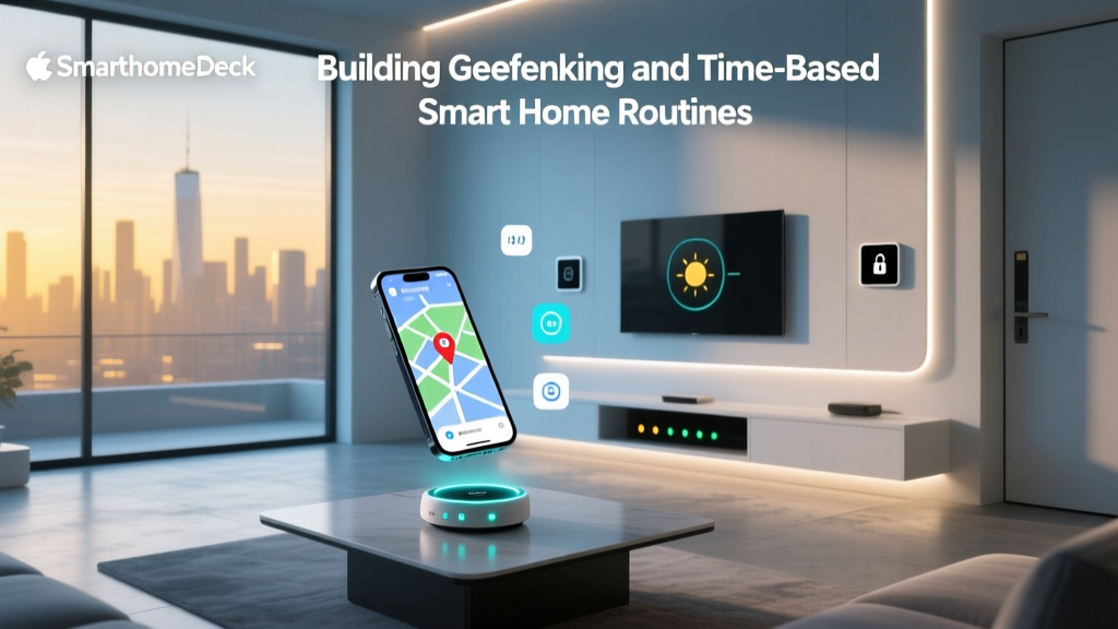 Building Geofencing and Time-Based Smart Home Routines