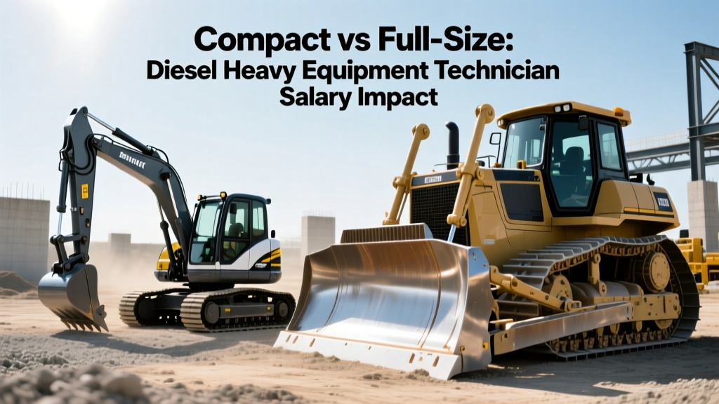 Compact vs Full-Size: Diesel Heavy Equipment Technician Salary Impact