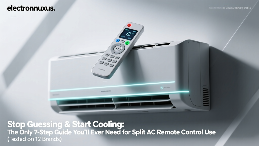Stop Guessing & Start Cooling: The Only 7-Step Guide You’ll Ever Need for Split AC Remote Control Use (Tested on 12 Brands)