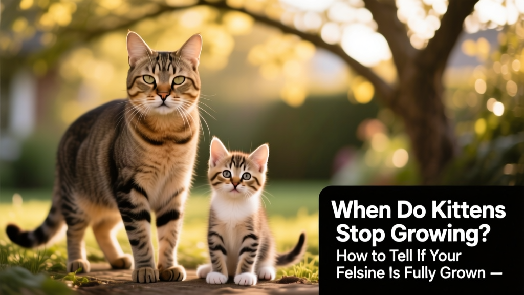 When Do Kittens Stop Growing? How To Tell If Your Feline's Fully Grown