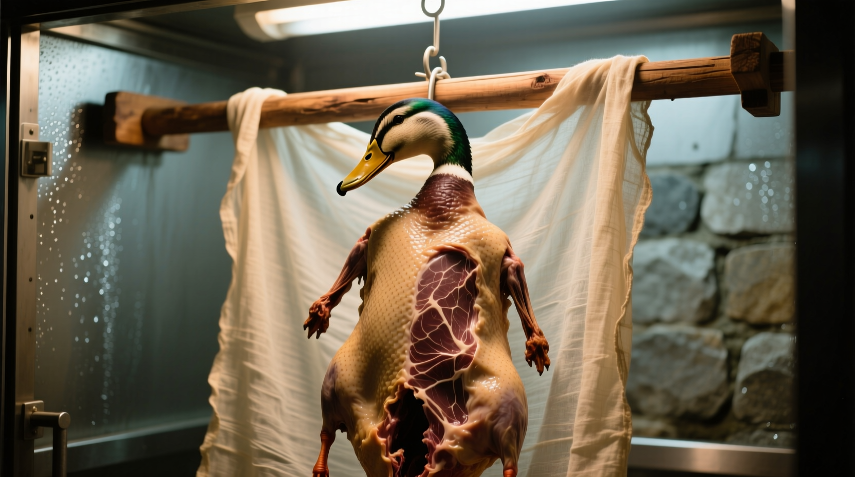 how to dry age duck