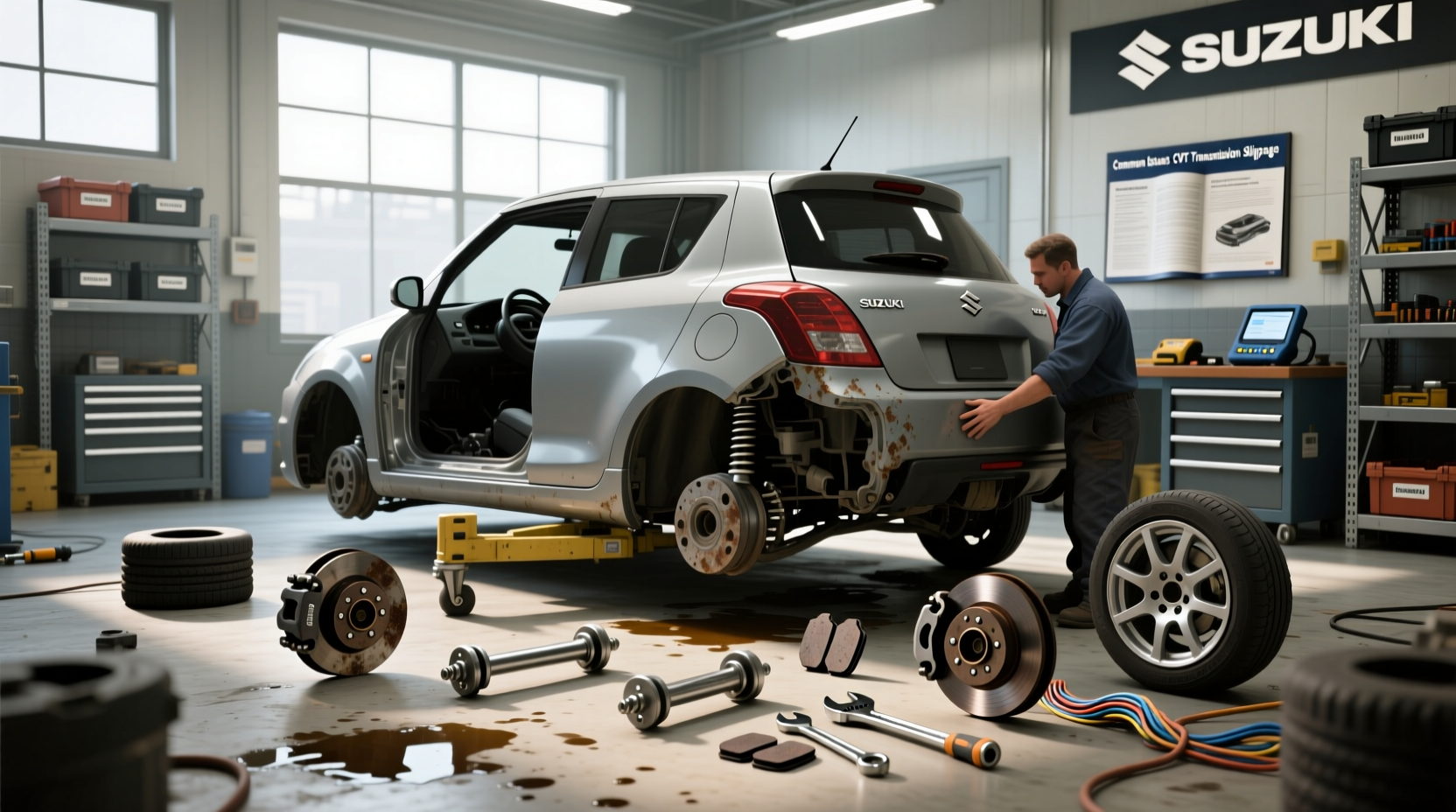 How to Choose Suzuki Swift Spare Parts: Common Problems Buying Guide