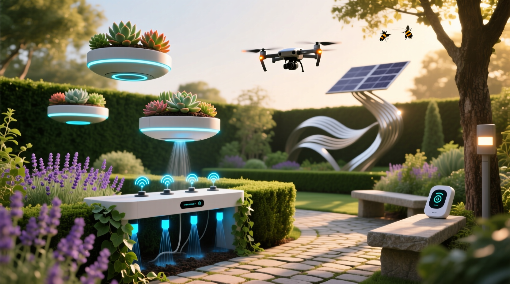 smart devices can transform garden