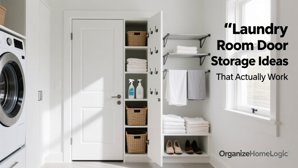 Laundry Room Door Storage Ideas That Actually Work
