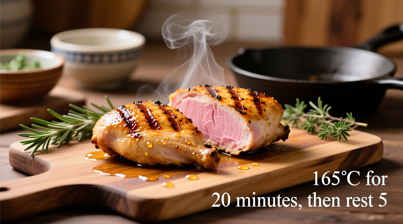 how hot to cook chicken