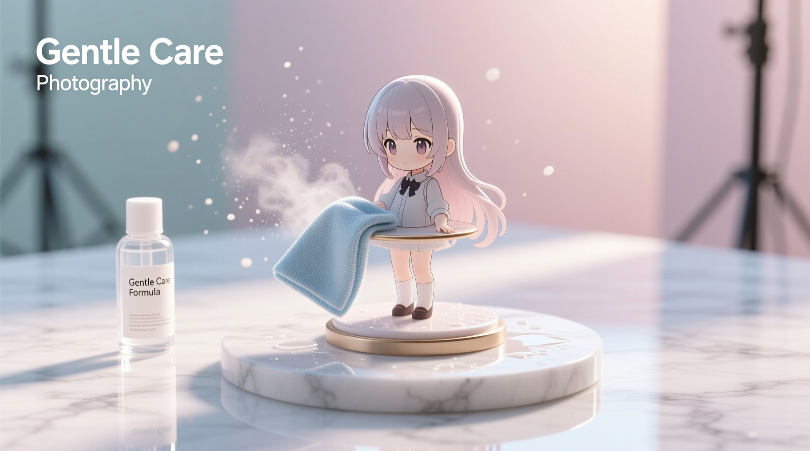 gentle laundry tips for anime figure stands