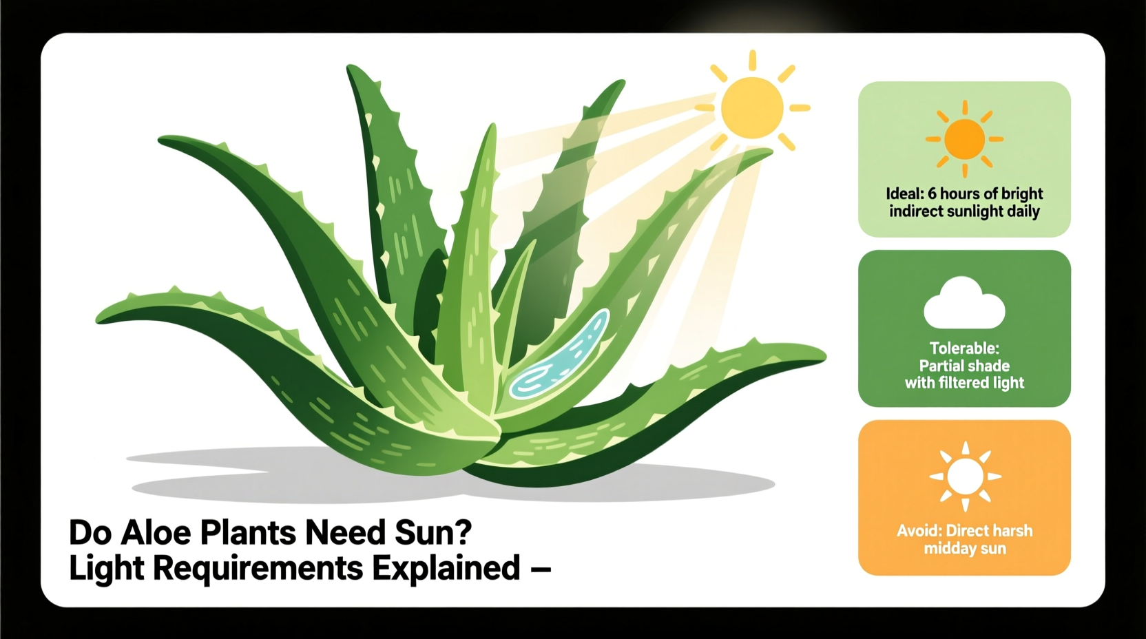 Aloe Plant Light: 5 Sun Rules | TheHomeSprouts