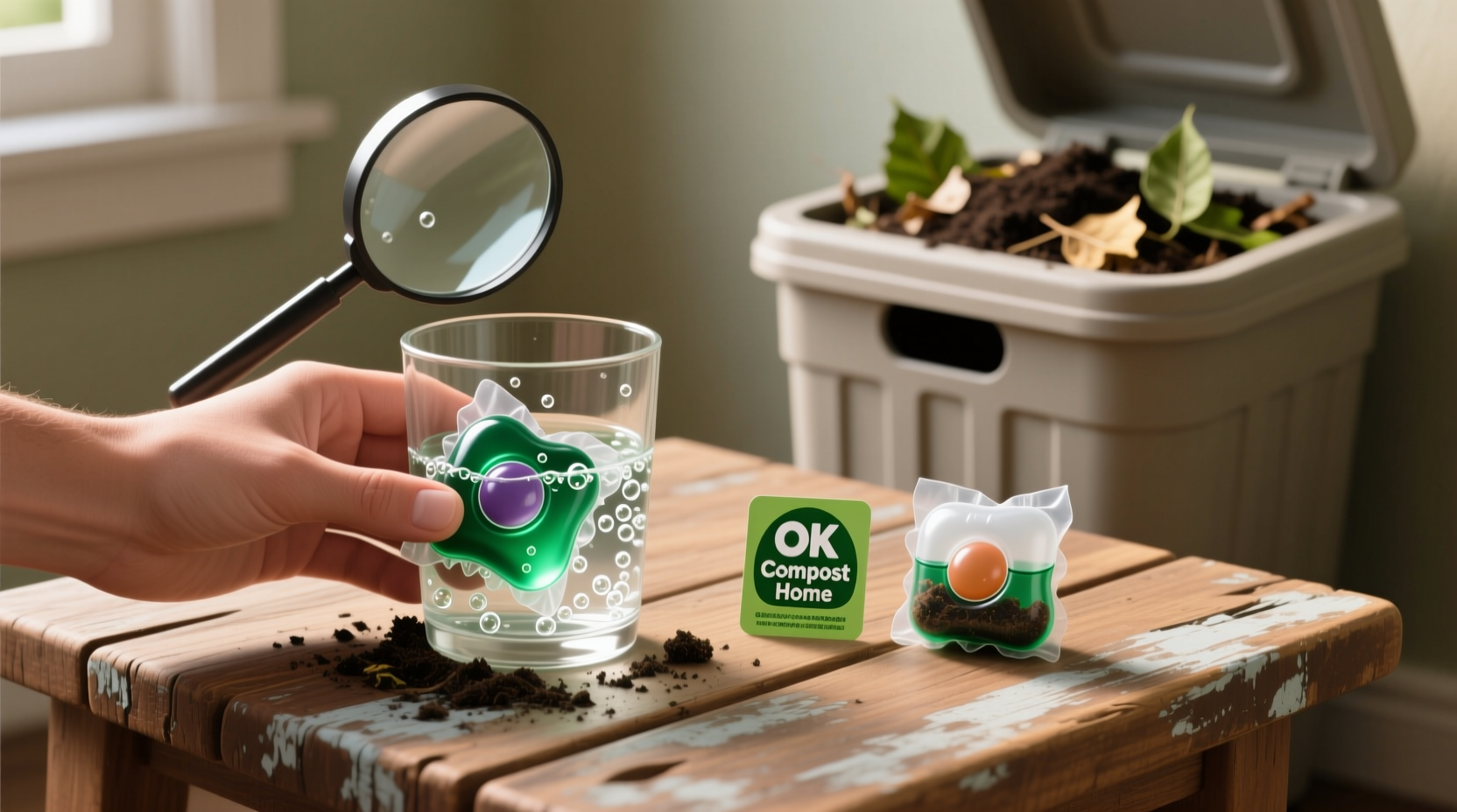 are biodegradable laundry pods truly compostable