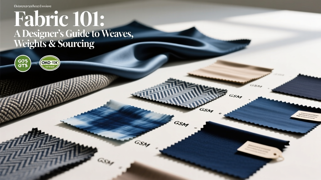 Fabric 101: A Designer’s Guide to Weaves, Weights & Sourcing