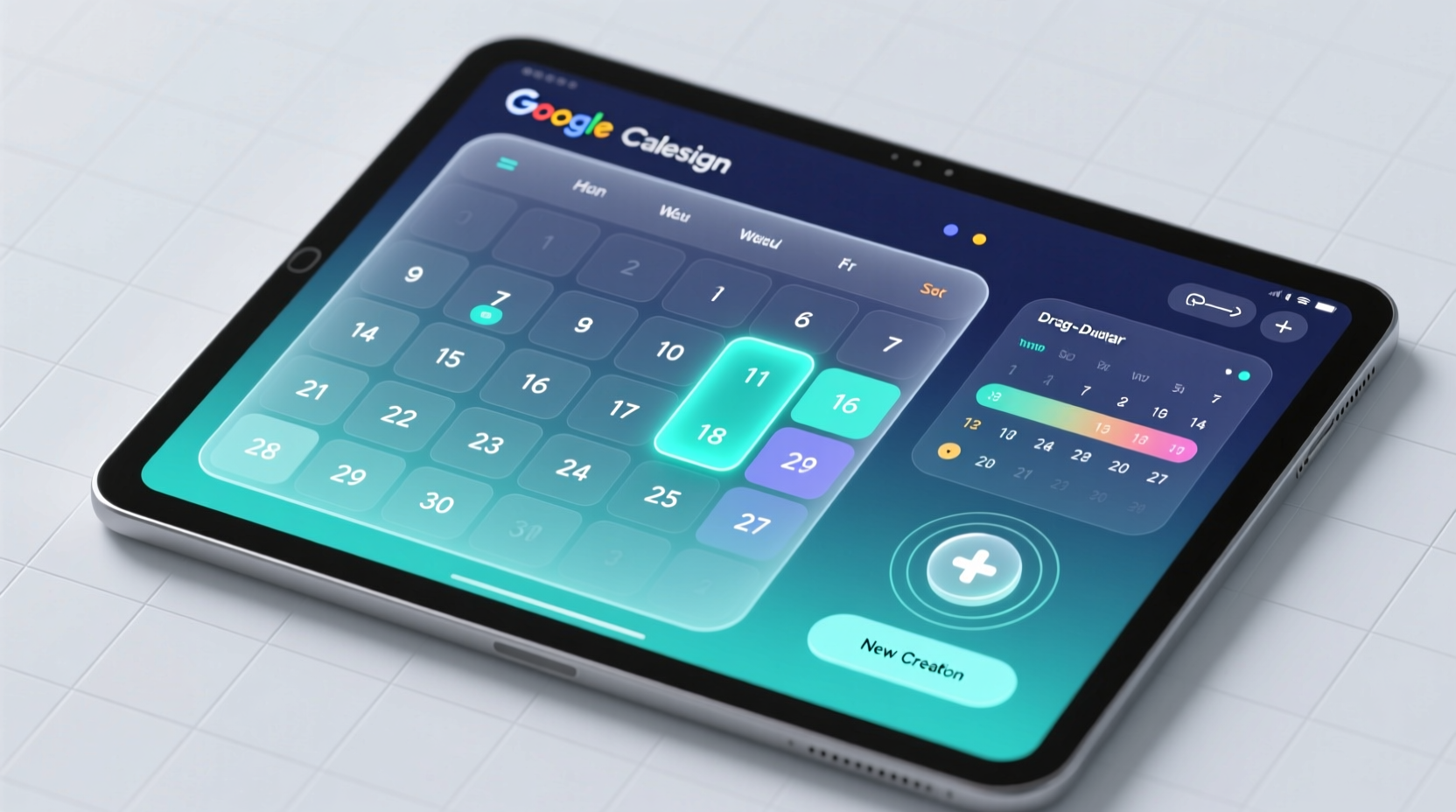 the new google calendar looks great adds and updates e