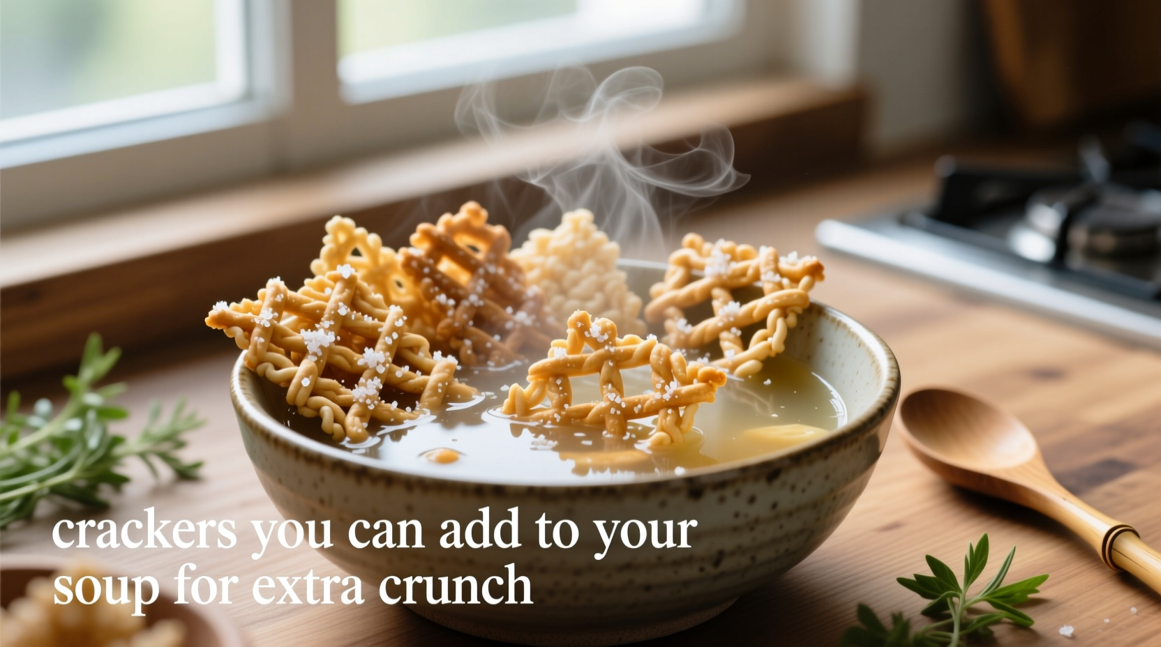 crackers you can add to your soup for extra crunch