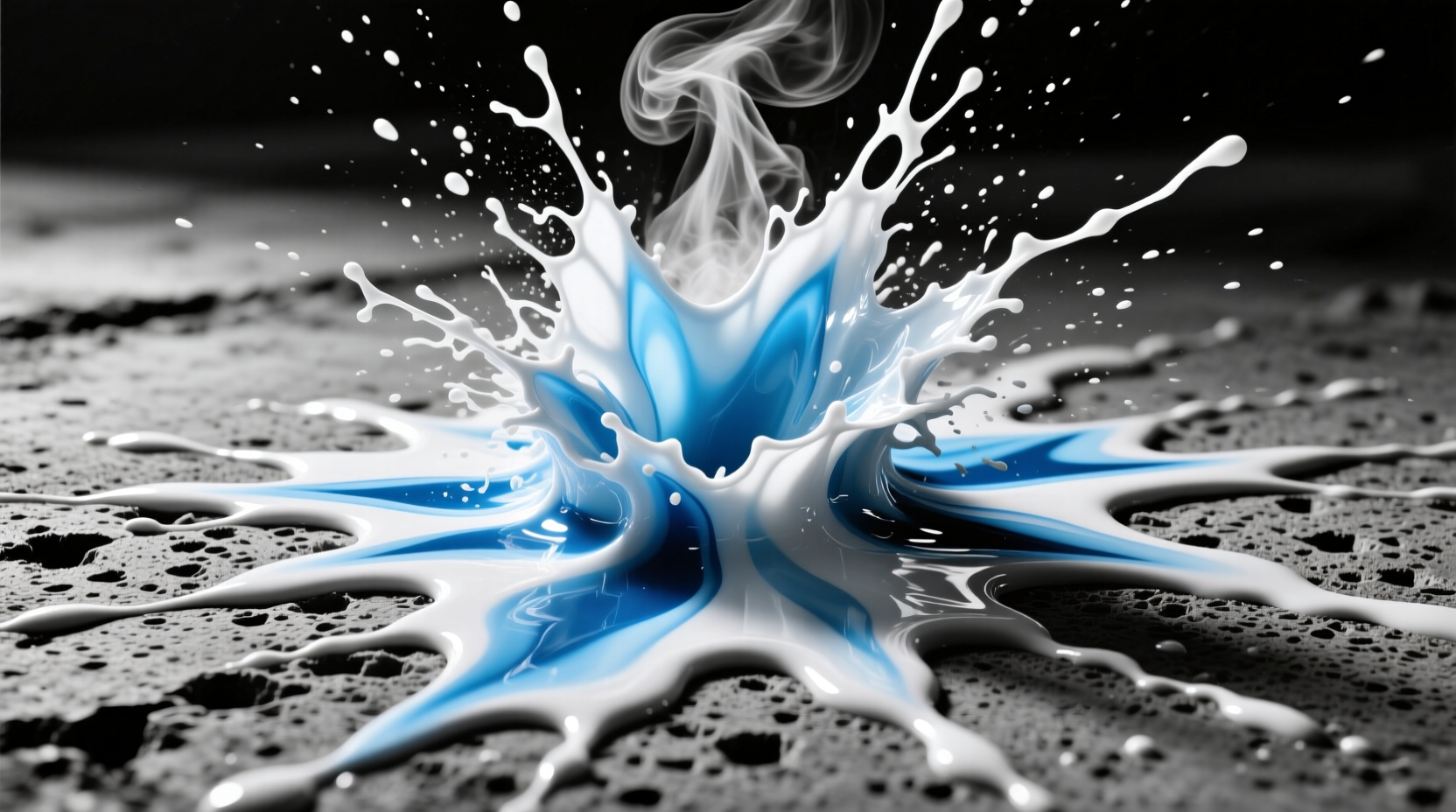 use chlorine bleach to create designs