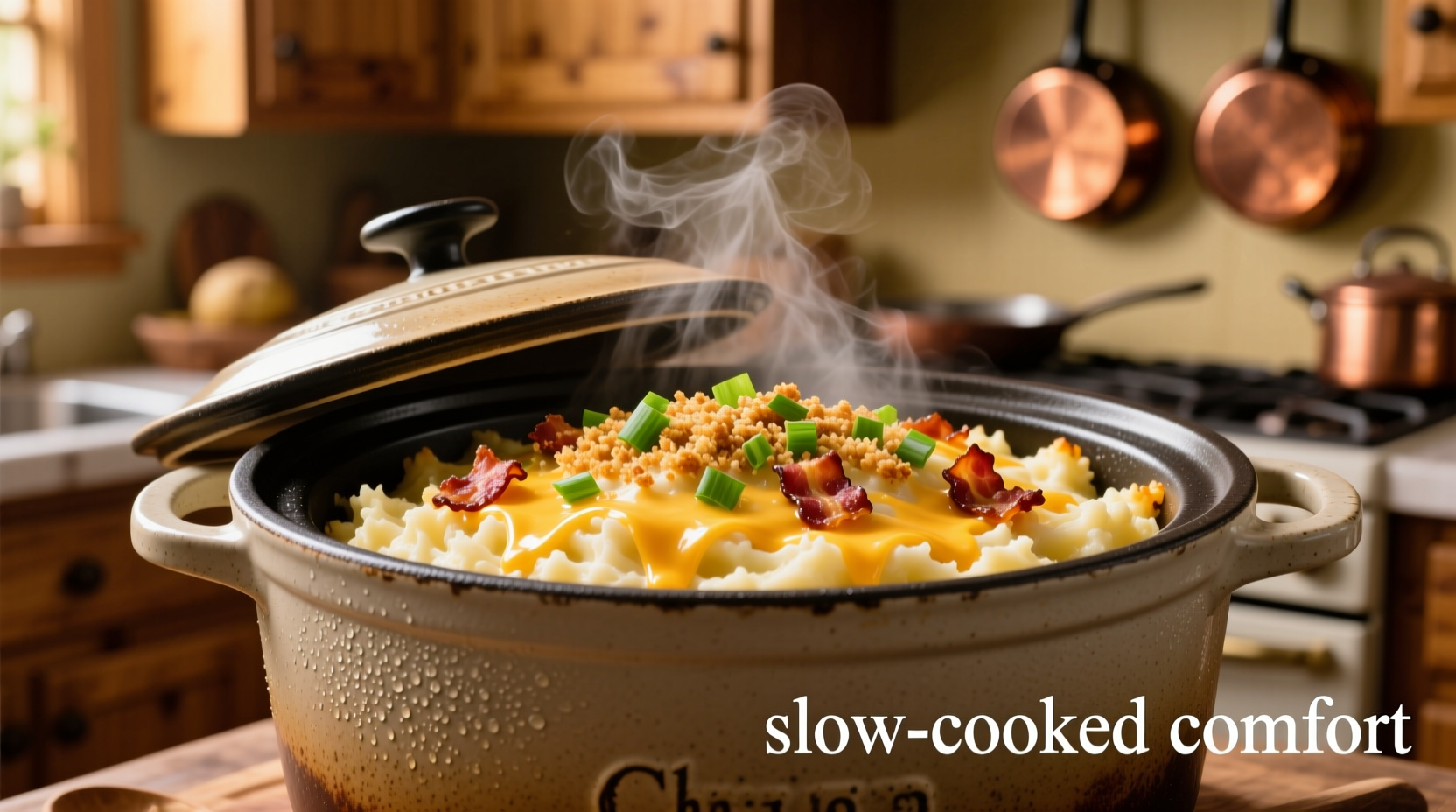 Perfect Crockpot Cheesy Potato Recipe in 4 Hours