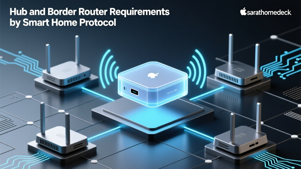 Hub and Border Router Requirements by Smart Home Protocol