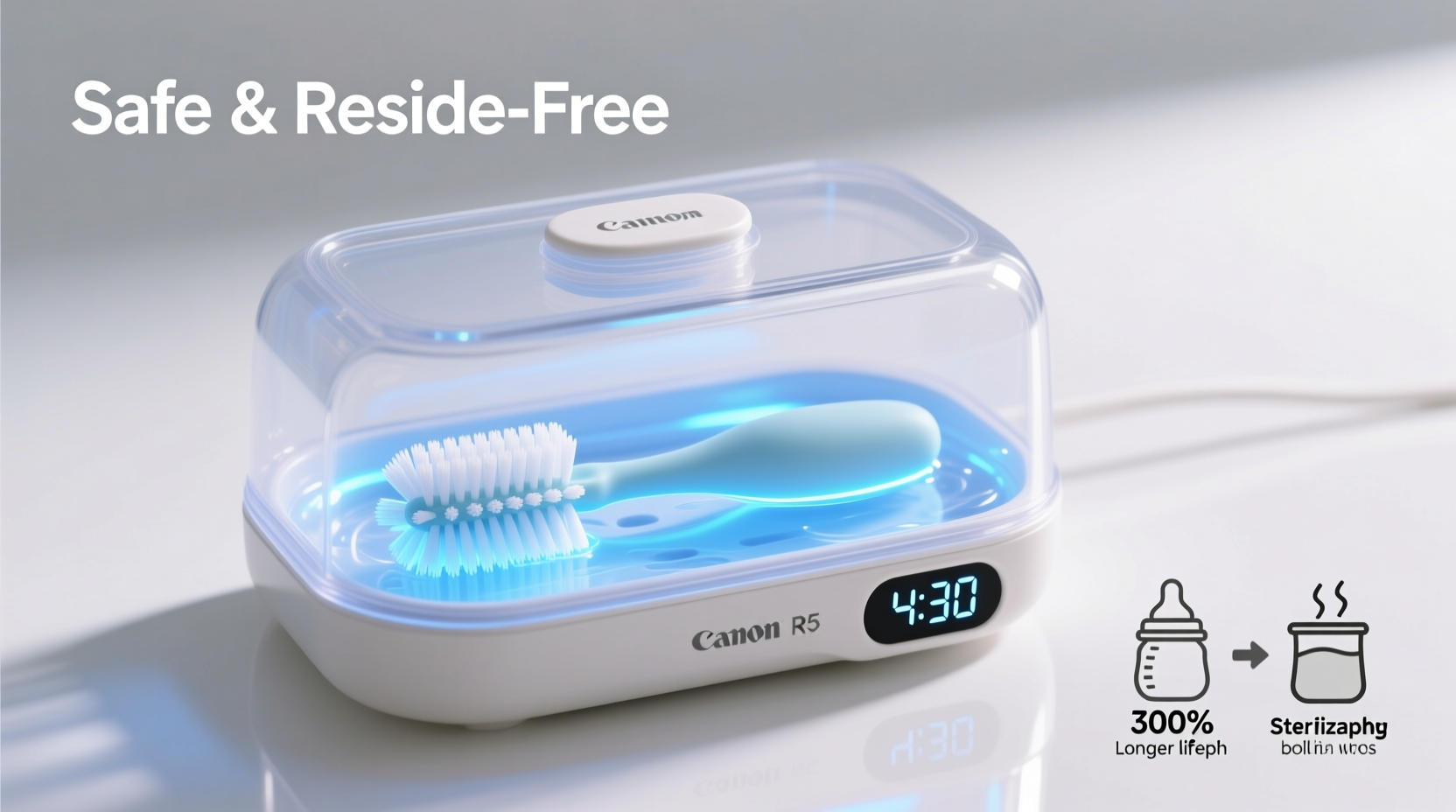 eco friendly cleaning tips sterilize silicone brushes safely