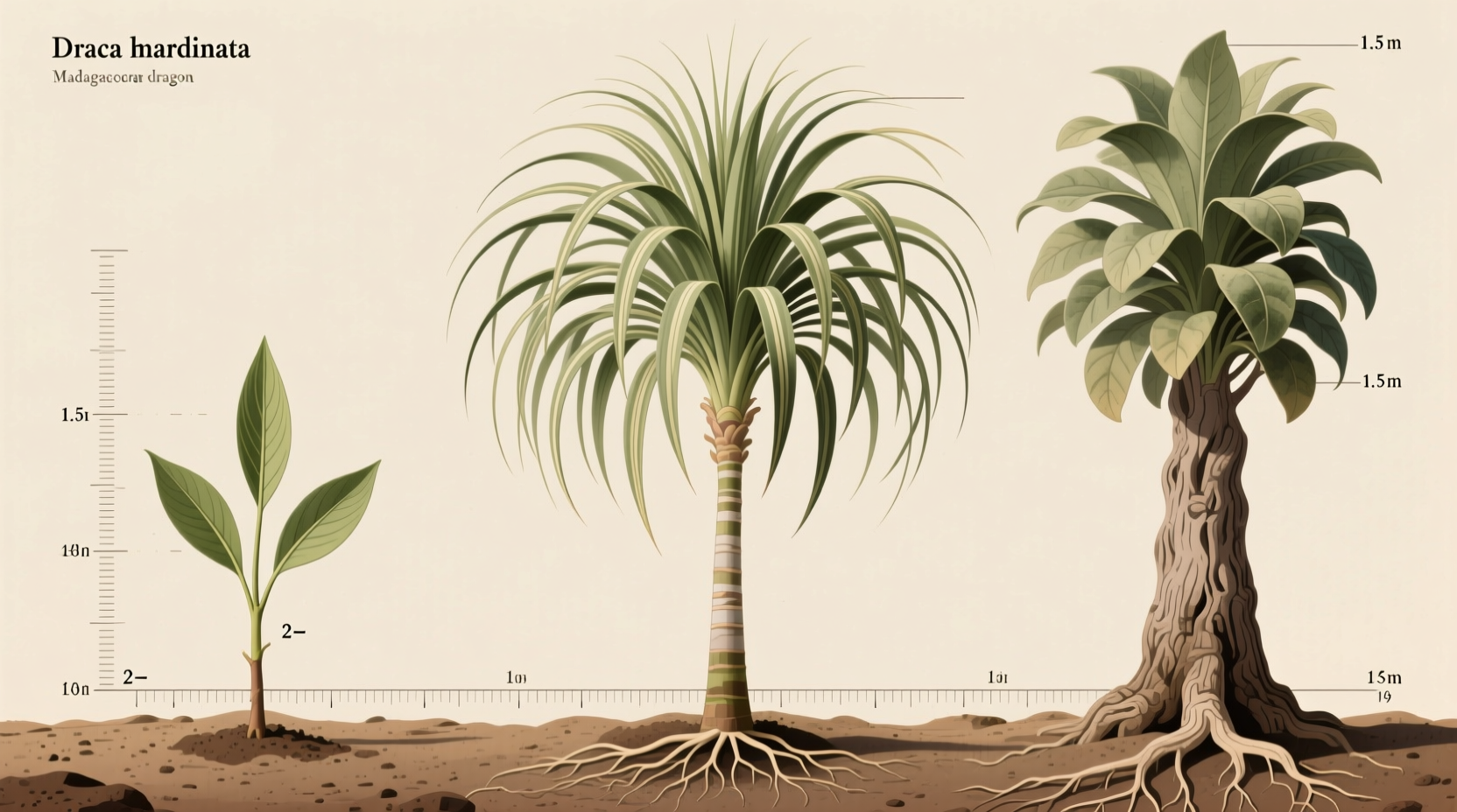 dracaena marginata growth rate