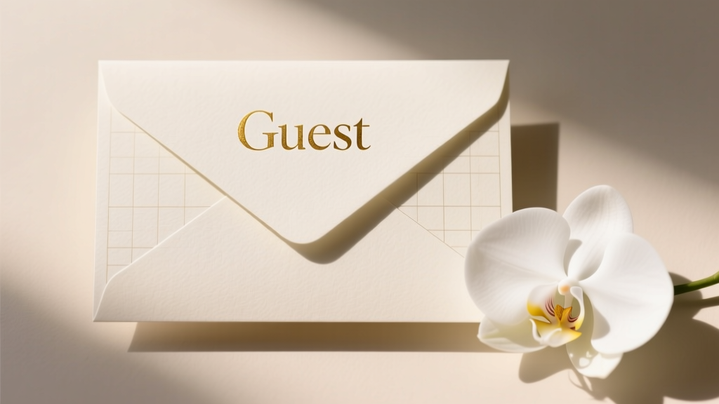 Is "Guest" Capitalized on Wedding Invitations?