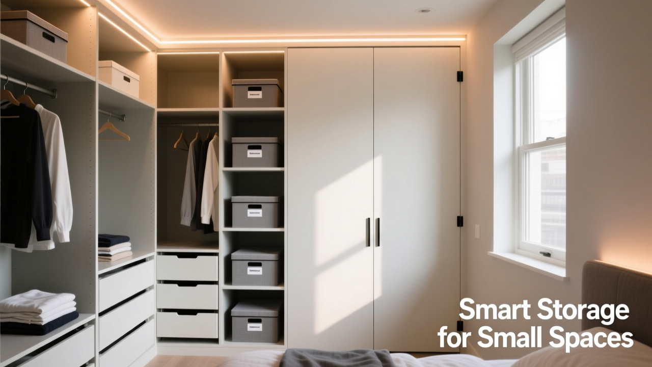 Closet Systems for Small Bedrooms