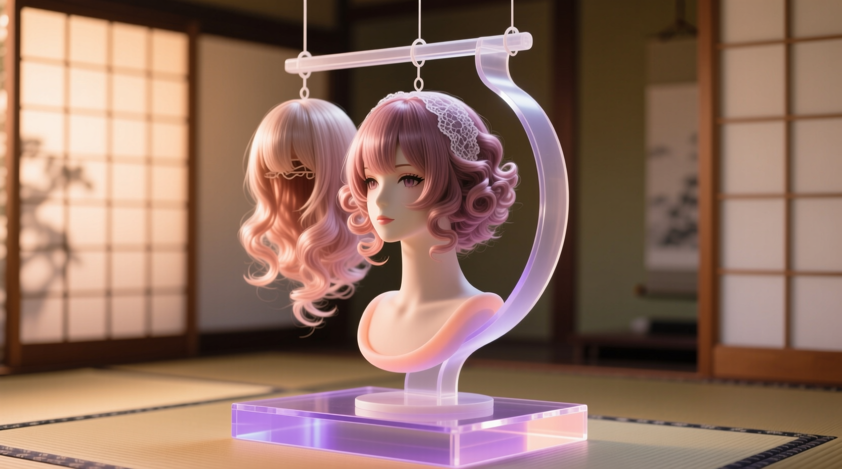 cosplay wig storage no tangle curl preservation