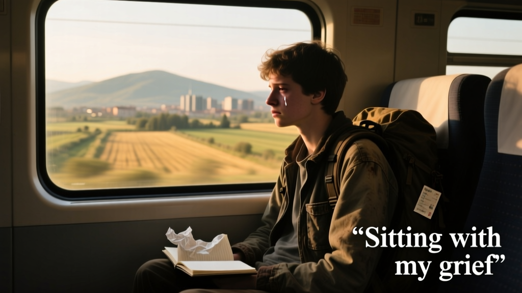 Sitting With My Grief On The Train From Milan To Rome