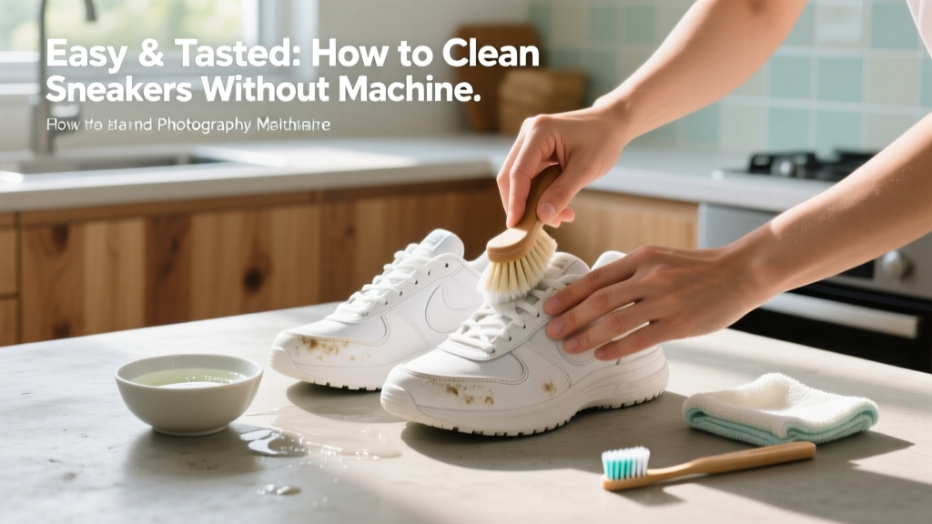 Easy & Tested: How to Clean Sneakers Without Machine