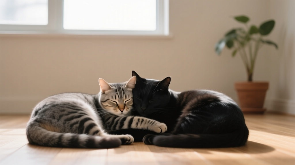Can cats show homosexual behavior for sleeping? What...