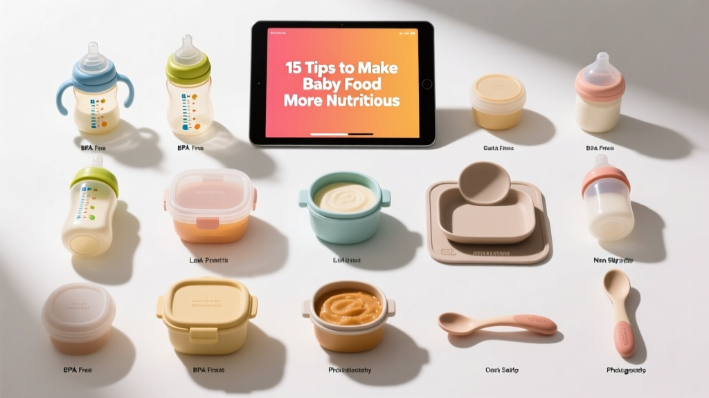 15 Evidence-Based Tips to Make Baby Food More Nutritious (Backed by AAP, WHO, and Pediatric Nutrition Research)