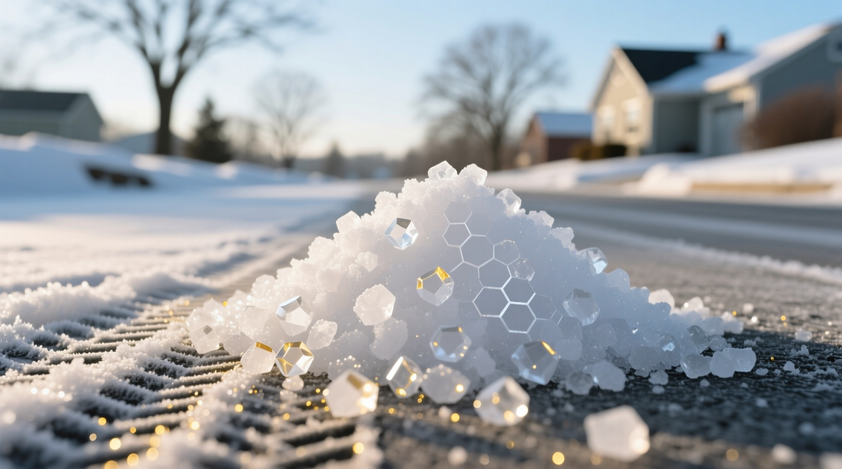 epsom salt for driveway ice