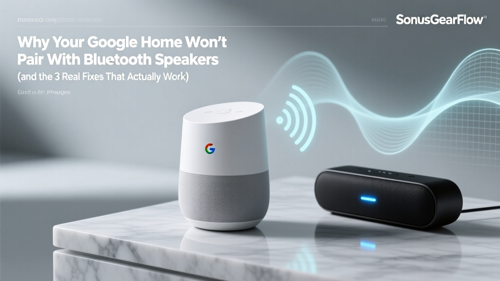 Google Home Bluetooth Speaker Connection Guide (2026)