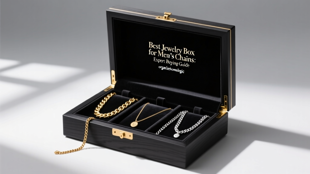 Best Jewelry Box for Men’s Chains: Expert Buying Guide