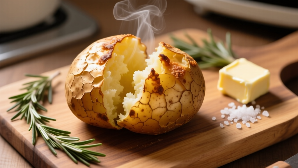 Air Fryer Baked Potato Time: Crispy Skin, Fluffy Inside