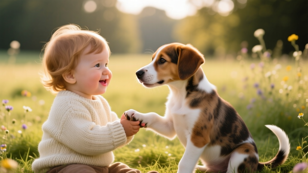 Toddler, Puppy Both Have Cleft Lips, Now Are Best Buds