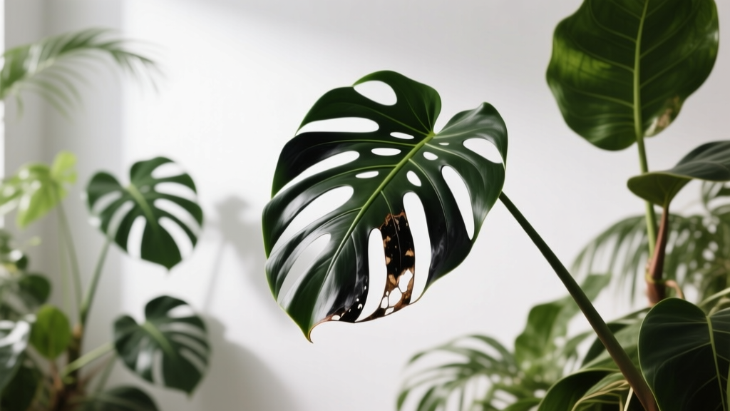 Why Tropical Indoor Plant Leaves Turn Black