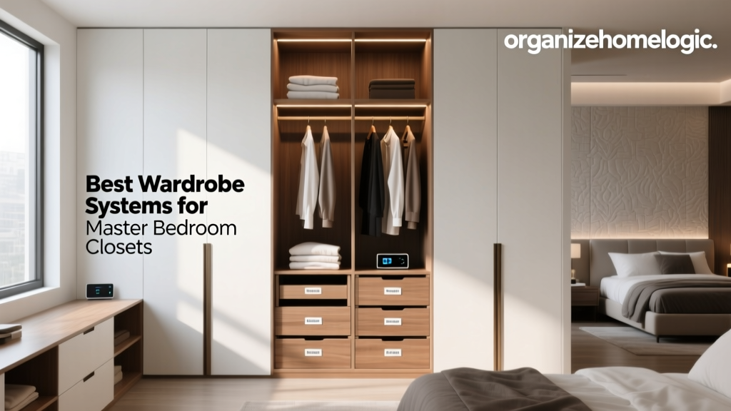 Best Wardrobe Systems for Master Bedroom Closets