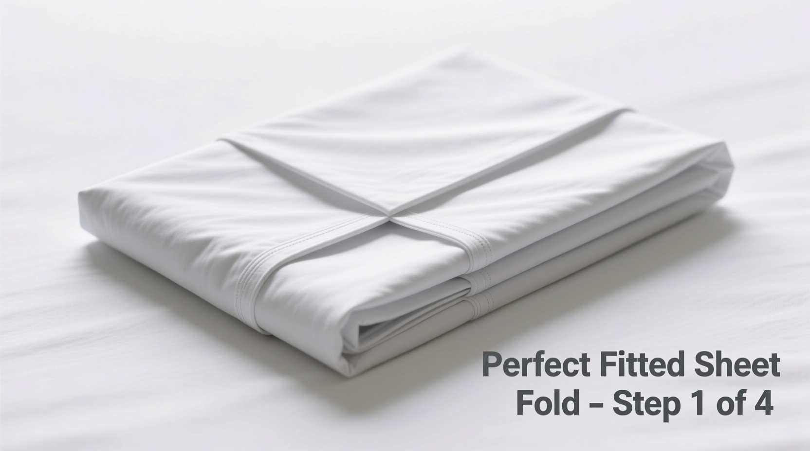 how to fold a fitted sheet perfectly every time step by step guide
