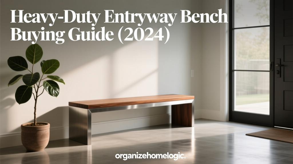 Heavy-Duty Entryway Bench Buying Guide (2024)