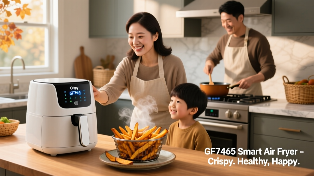 GTF7465 Air Fryer: Smart, Crispy & Health-Conscious