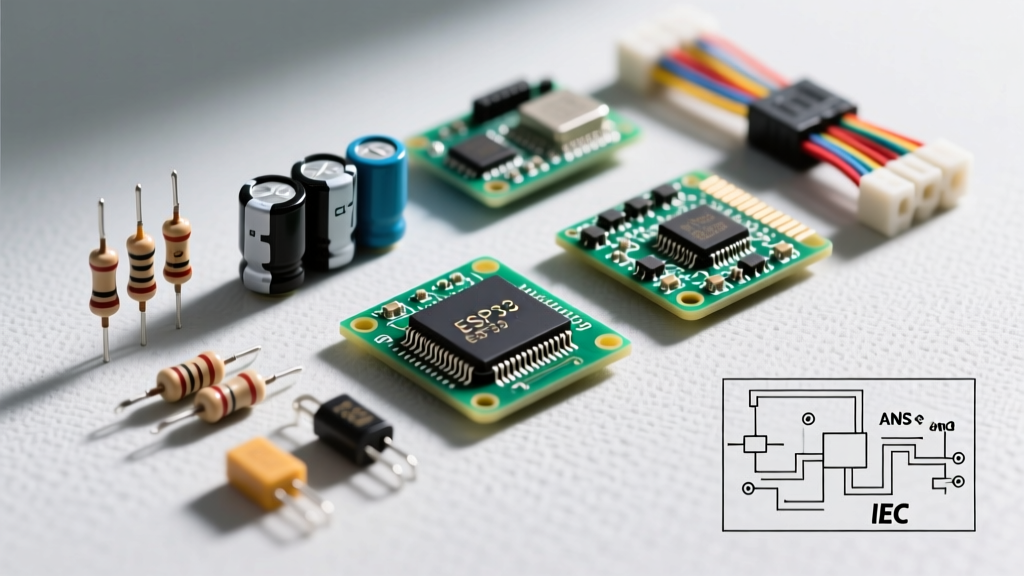 Circuit Symbols of Electronic Components: ANSI & IEC Reference Guide