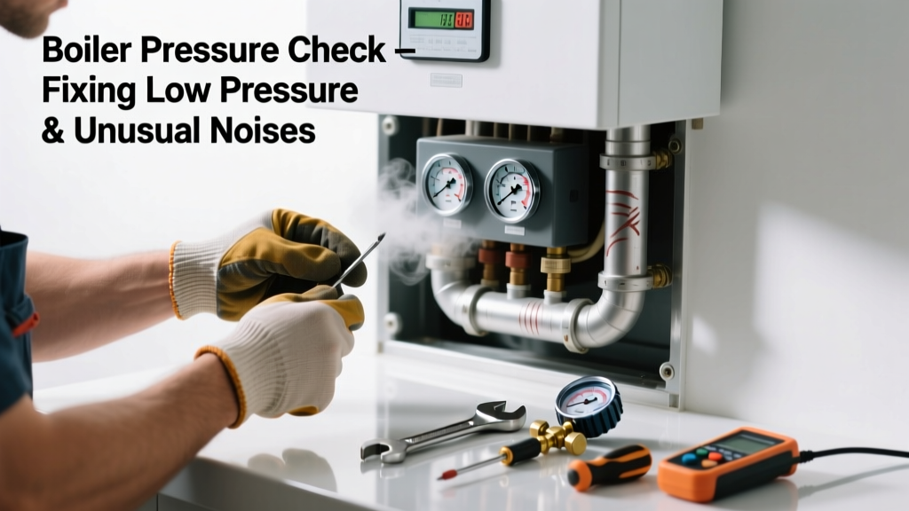 Fixing Boiler Low Pressure and Unusual Noises