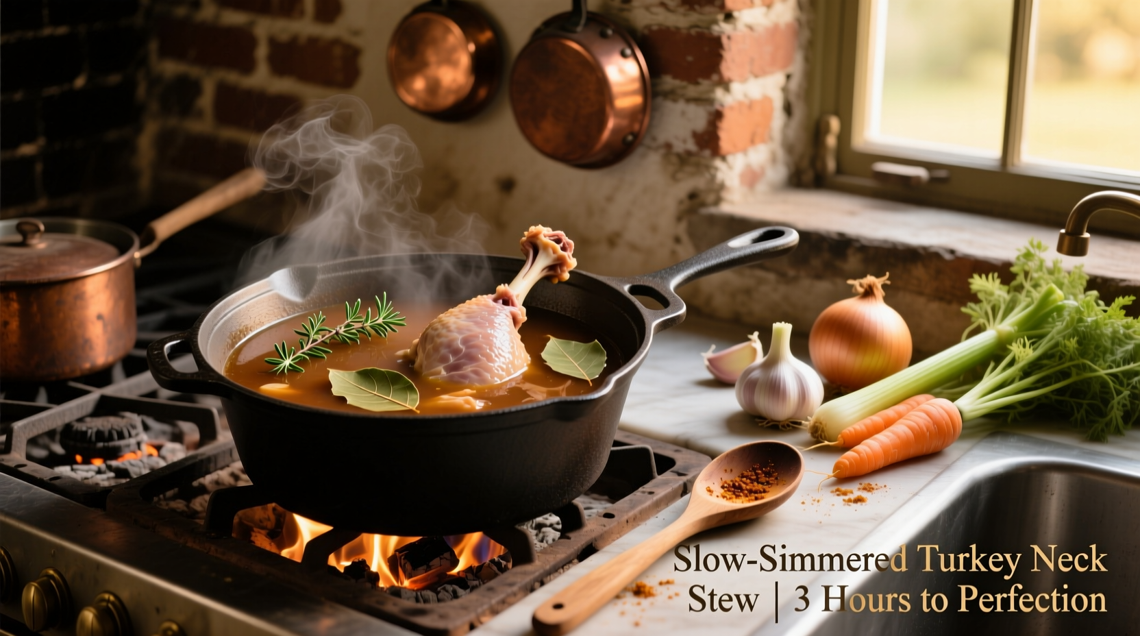 how do you cook turkey necks