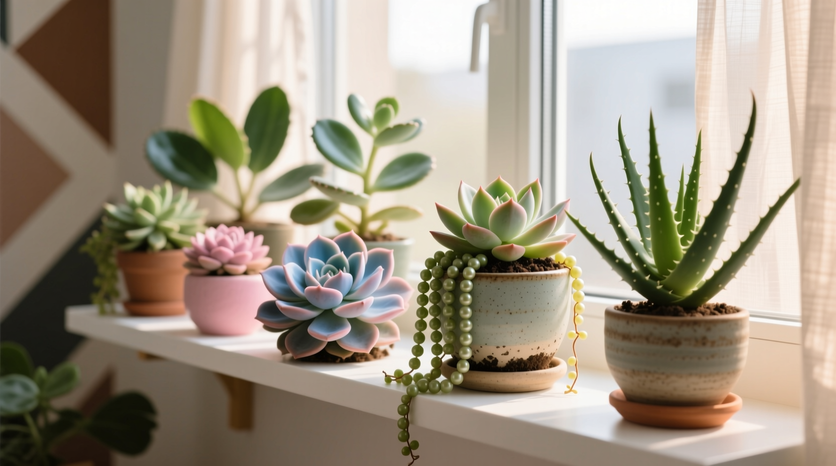 types of succulent house plants