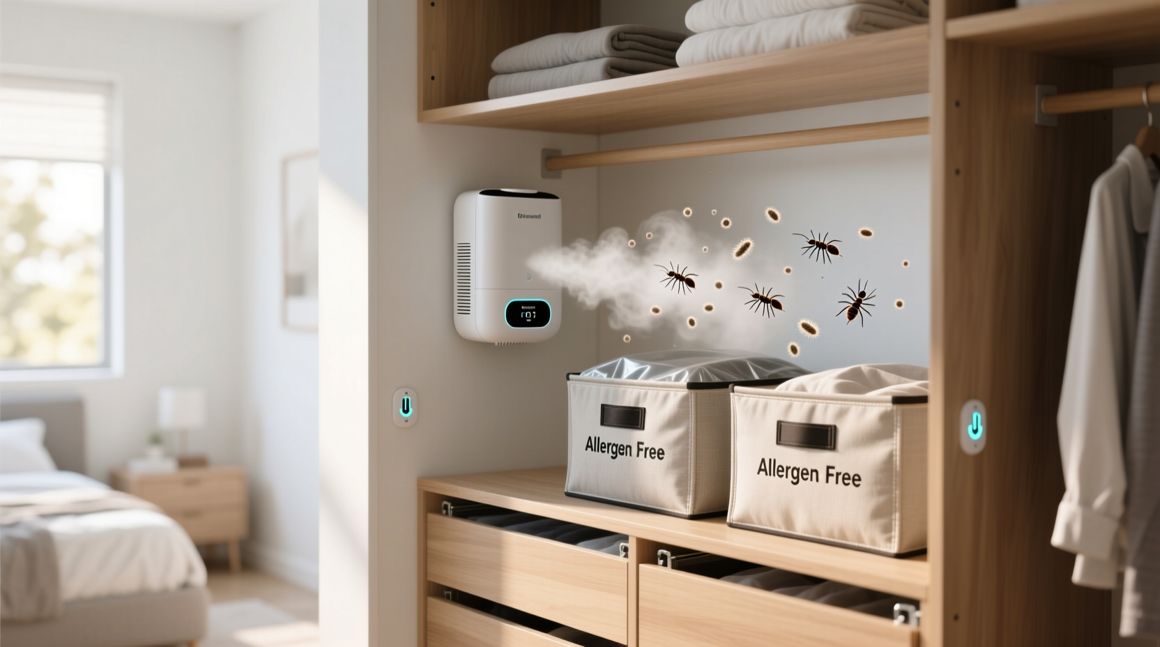 closet organization tips air purifier vs dehumidifier