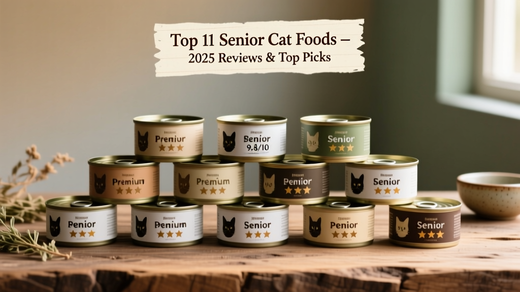 11 Best Senior Cat Foods – 2025 Reviews and Top Picks