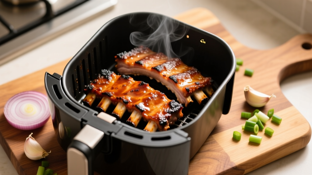 Air Fryer BBQ Pork Ribs: Crispy, Tender & Done in 45 Min